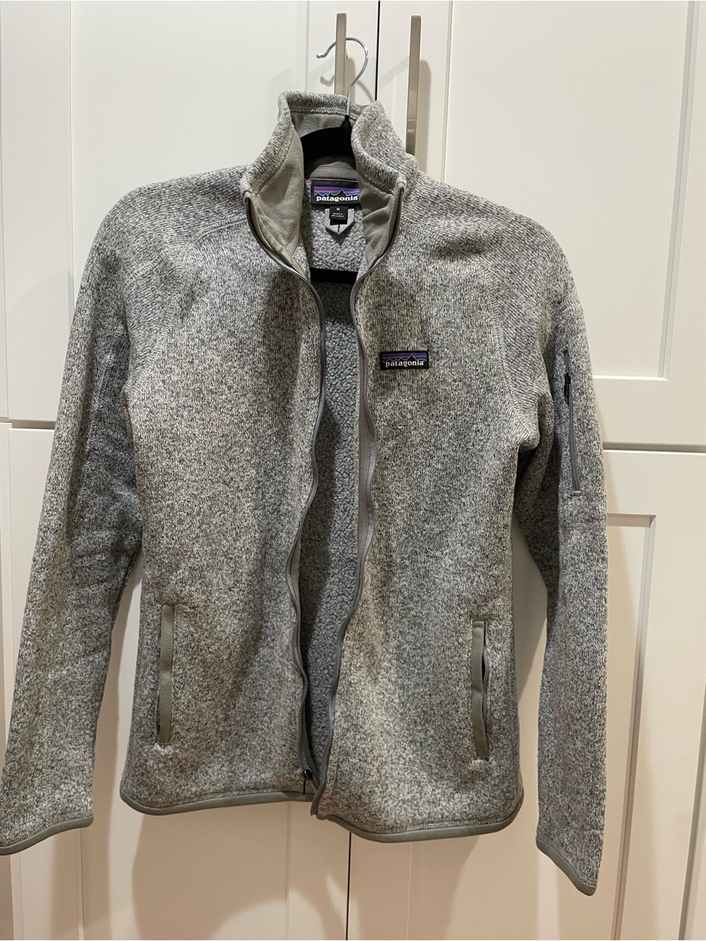 Patagonia Better Sweater Jacket, Birch White, M - Picture 4 of 9